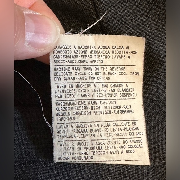 Charcoal Grey Pencil Skirt by Sicily Sz M - Picture 8 of 8